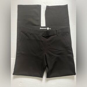 Betabrand Dress Pants Black Size Medium Pull On Faux Pockets